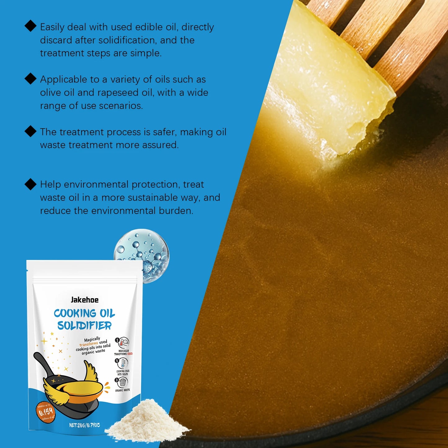 CleanOil Solidifier Powder